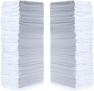 Simpli-Magic 79085 Shop Towels, 13"x12", Premium, White, 50 Pack