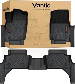 Upgraded Doorsill Full CoverageVantio Floor Mats All Weather Floor Liners