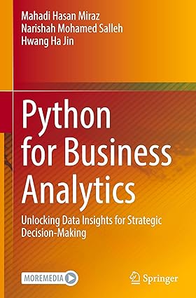 Python for Business Analytics: Unlocking Data Insights for Strategic Decision-Making-finelybook