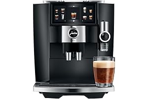 Jura Capresso Automatic Coffee Machine J8 Twin Diamond Black 15658