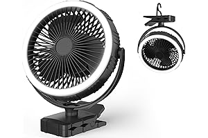 Ventilador recargable de 10000mAh para exteriores