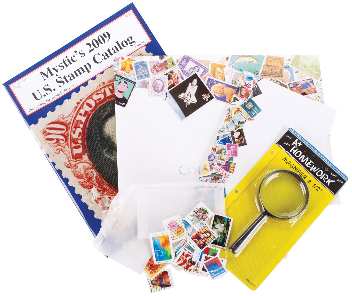 U.S. Stamp Collecting Kit for Beginners Dover 9780486478203 Books