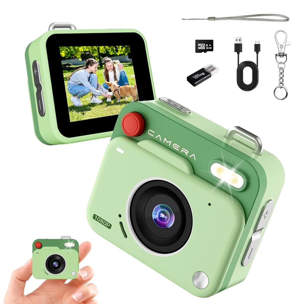 未開封品ポータブルHDデジタルビデオカメラ16倍ズーム/USB充電,電池駆動両用 Amazon | ビデオカメラ ACTITOP デジタルビデオカメラ HDビデオ