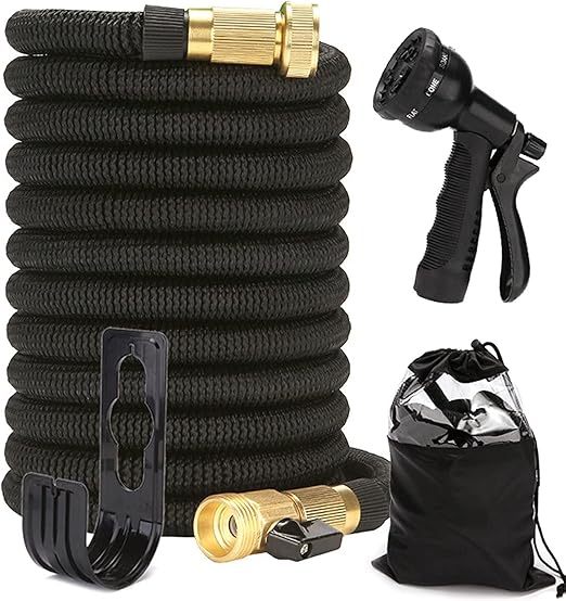 Amazon 散水ホース 伸びるホース 洗車 ホース 5m 15m 3倍に伸びる ホースリール 10種類パターン 銅製コネクタ 水漏れ防止 耐久性 洗車 水やり 庭 大掃除 ガーデニング 園芸 ベランダ 花壇 水やり 伸縮 おしゃれ 魔法 マジカルホース ホースリール ホース リール