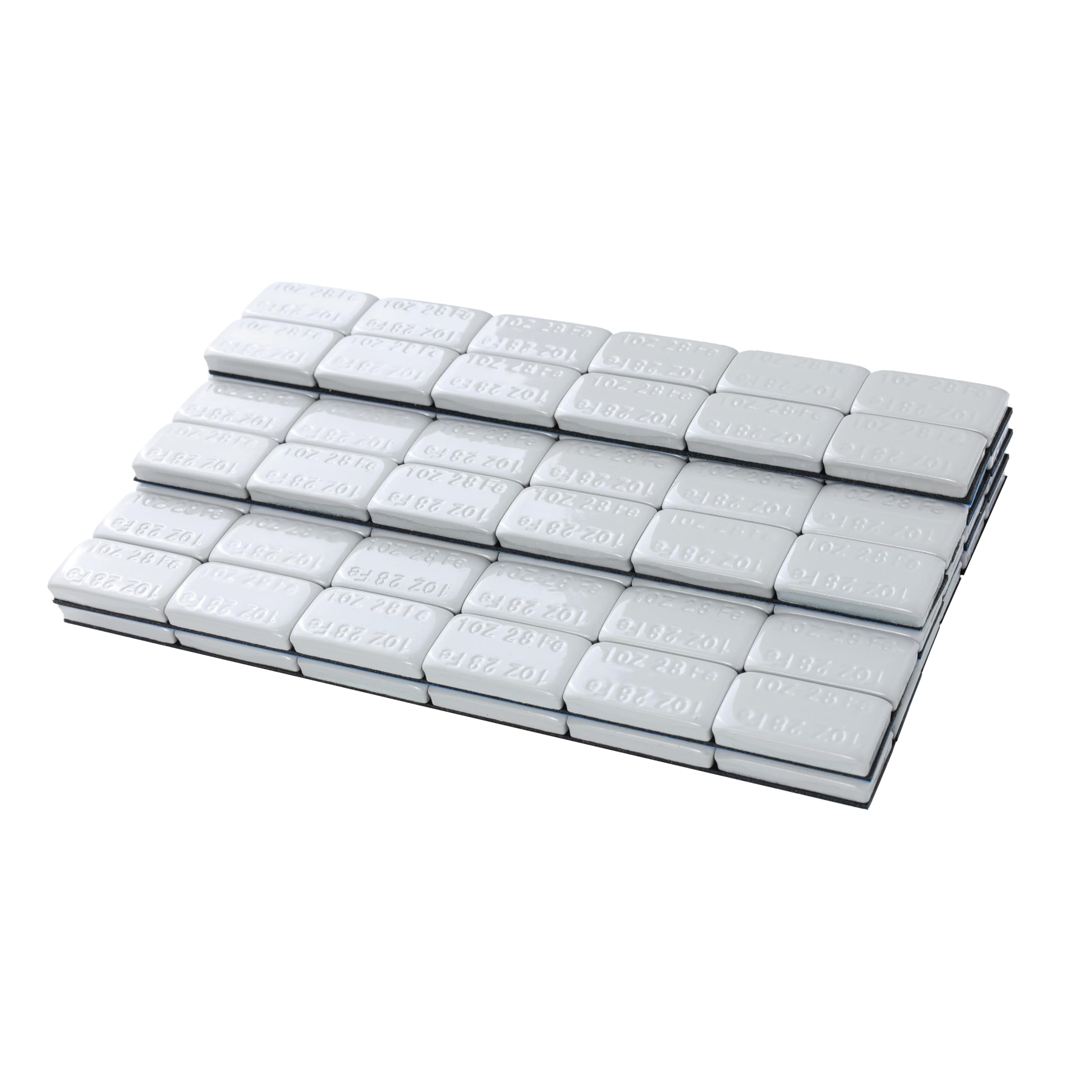 ZERINT 1oz 108pcs Grey Adhesive wheel balance weights for sold price at auction in Canada