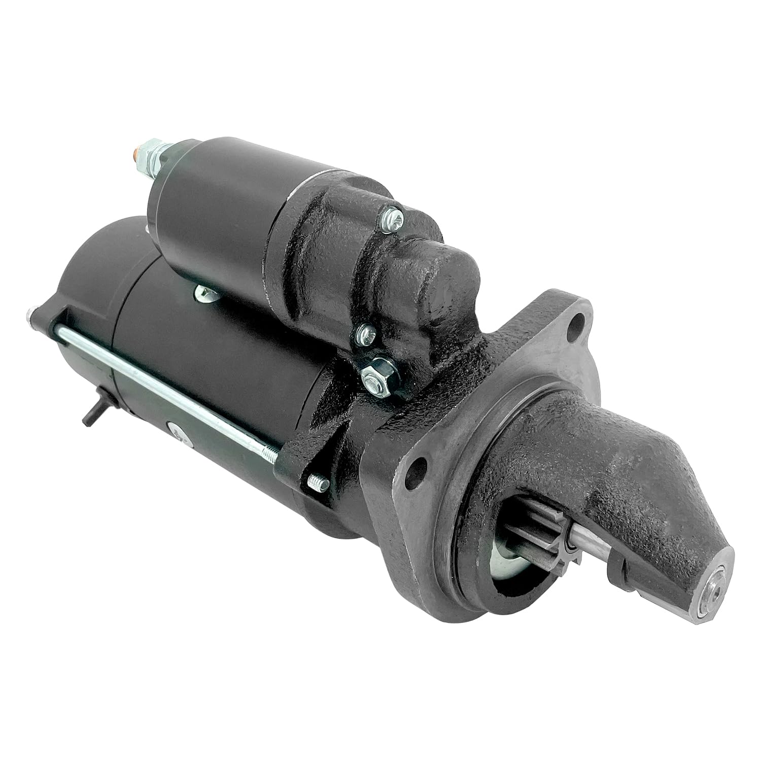 Gaveming 3575205 Starter Motor 24V 4.0KW Compatible with Vogele/Vogele Super/Mahle/Perkins/Terex/Caterpillar C4.4 Engine E312D E313D E318D