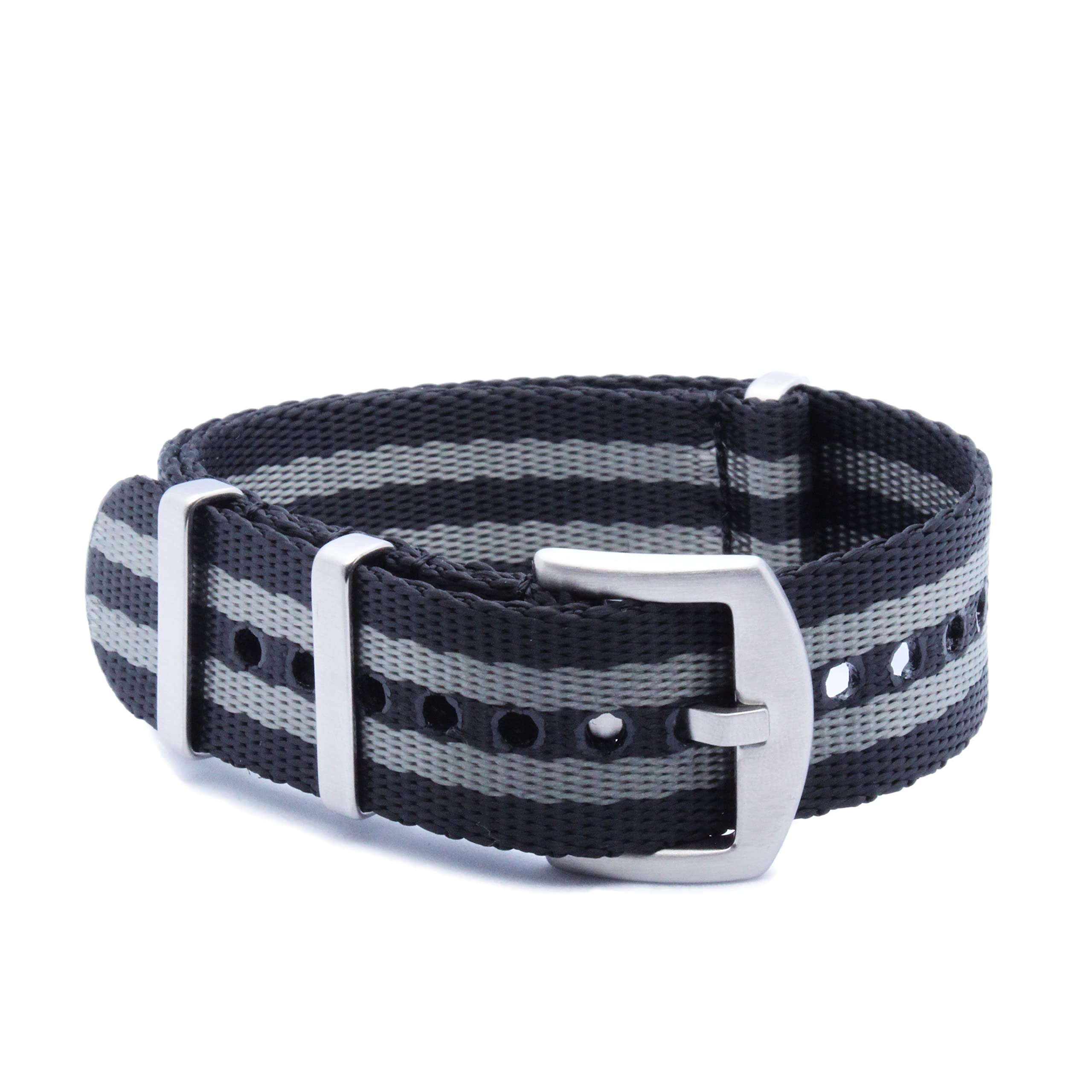 Seat Belt NATO Watch Straps/Bands - 18mm,20mm,22mm and 24mm Nylon Watch Straps for Watches - Multicolour Options