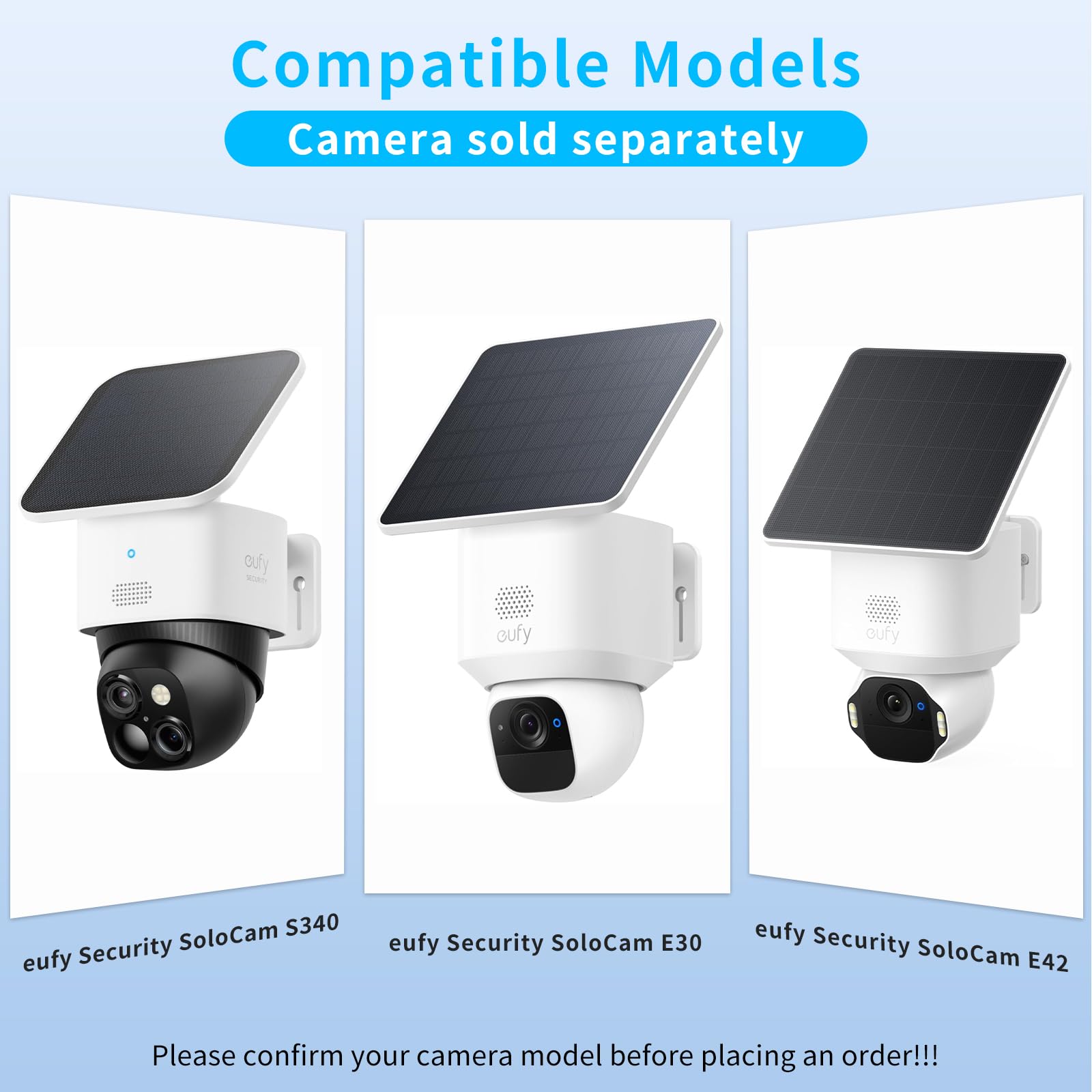 Amazon | Eufy Security SoloCam S340/SoloCam E30/E42用メタルガター
