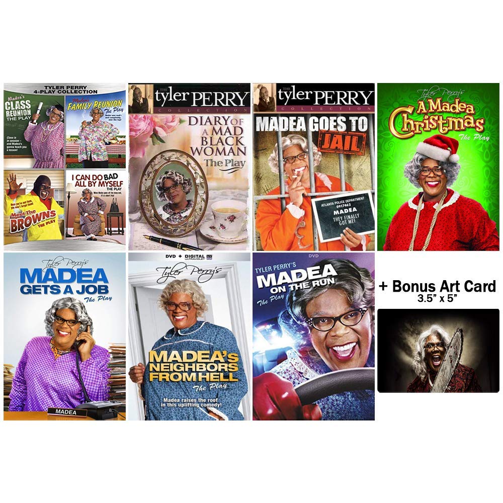 The Ultimate Tyler Perry's Madea Franchise 10 Play Series Collection + Bonus Glossy Art Print