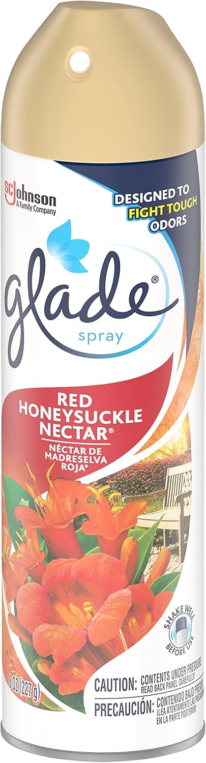 Glade Air Freshener, Room Spray, Lavender & Vanilla, 8 Oz, 12 Count: Health & Personal Care