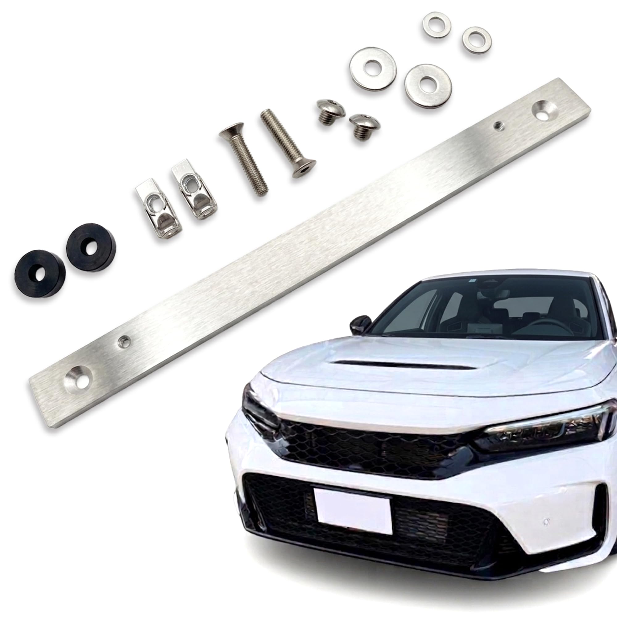 Amazon | 【R-FORGE】 CIVIC TYPE R FL5 オフセットナンバーステー
