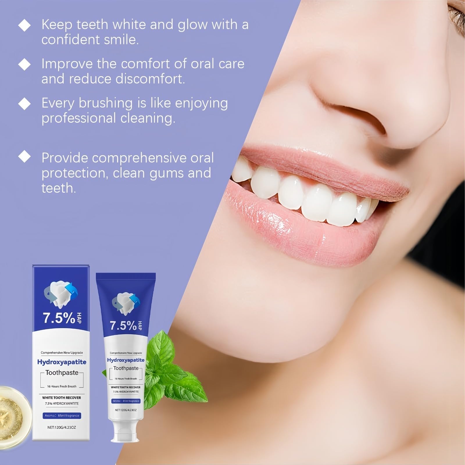 Niacinamid Whitening Zahnpasta, Zahnpaste, Whitening
