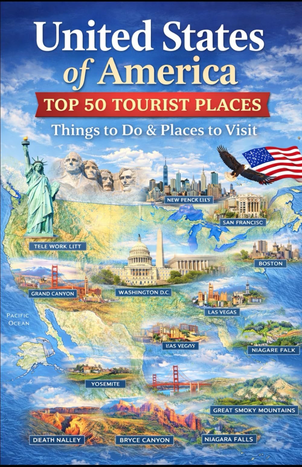 United States of America Top 50 Tourist Places: Things to Do & Places to Visit