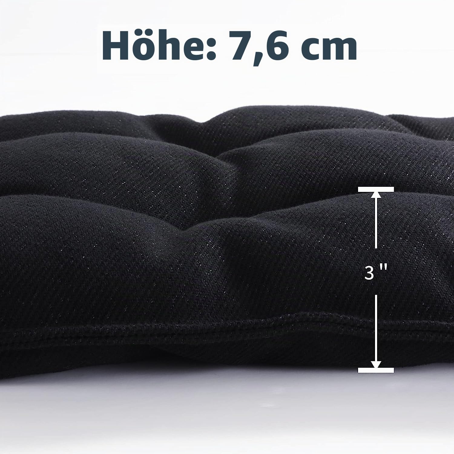 MABOZOO Unzerstörbares Hundebett, kaufeste Kistenunterlage, langlebig, für Aggressive Kauer, waschbare Hundematte, XL, 71,1 x 104,1 cm, Schwarz