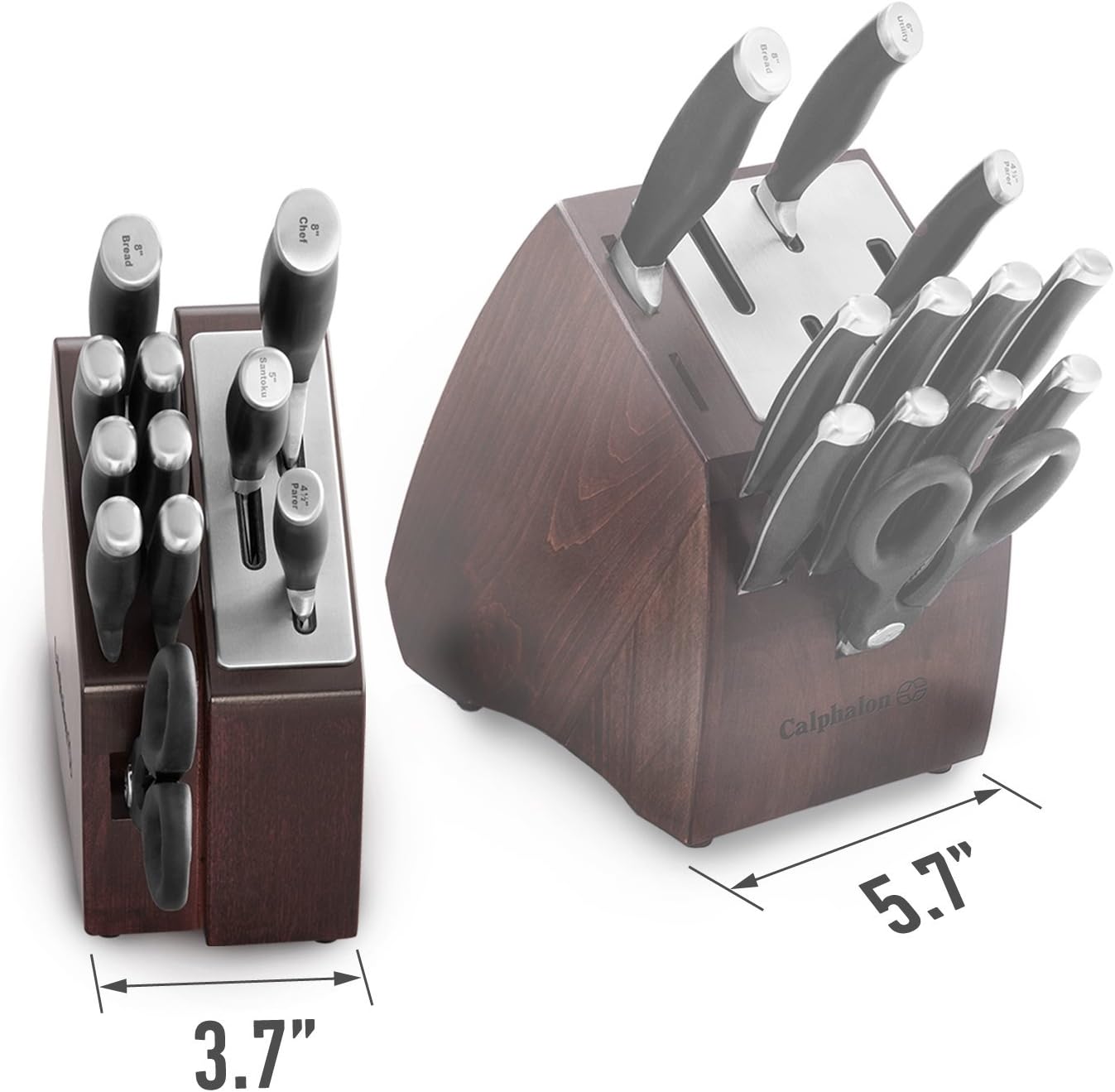 Calphalon Contemporary Self-Sharpening 14 Piece Cutlery Knife Block Set with SharpIN Technology