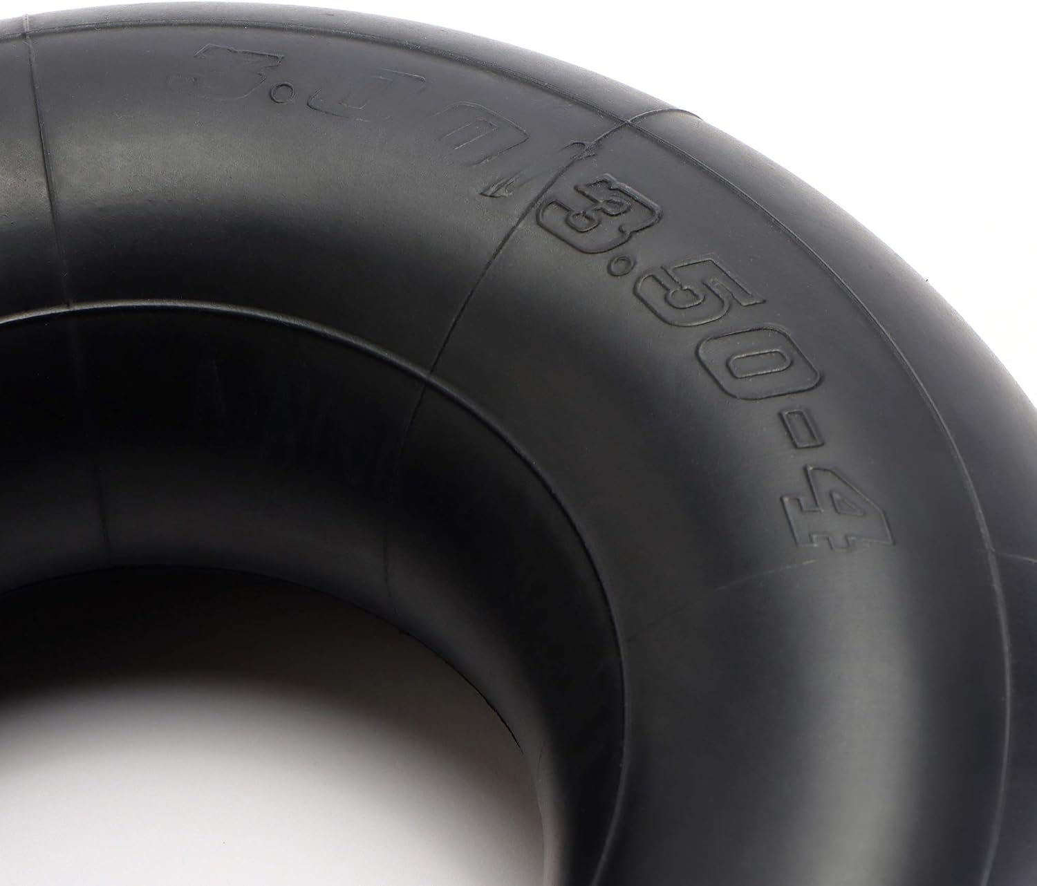 4.10/3.50-4 Replacement Tire Inner Tubes [2-Pack] Compatible with Gorilla Carts, Lawn Mowers, Wheelbarrows, Wagons & Hand Trucks - 10" Thick, Heavy-Duty Construction - Steerling Tire Co.