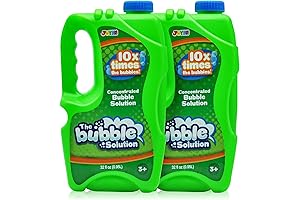 JOYIN Bubbles Refill Solution - Double Green | 64oz Concentrated Bubble Solution...