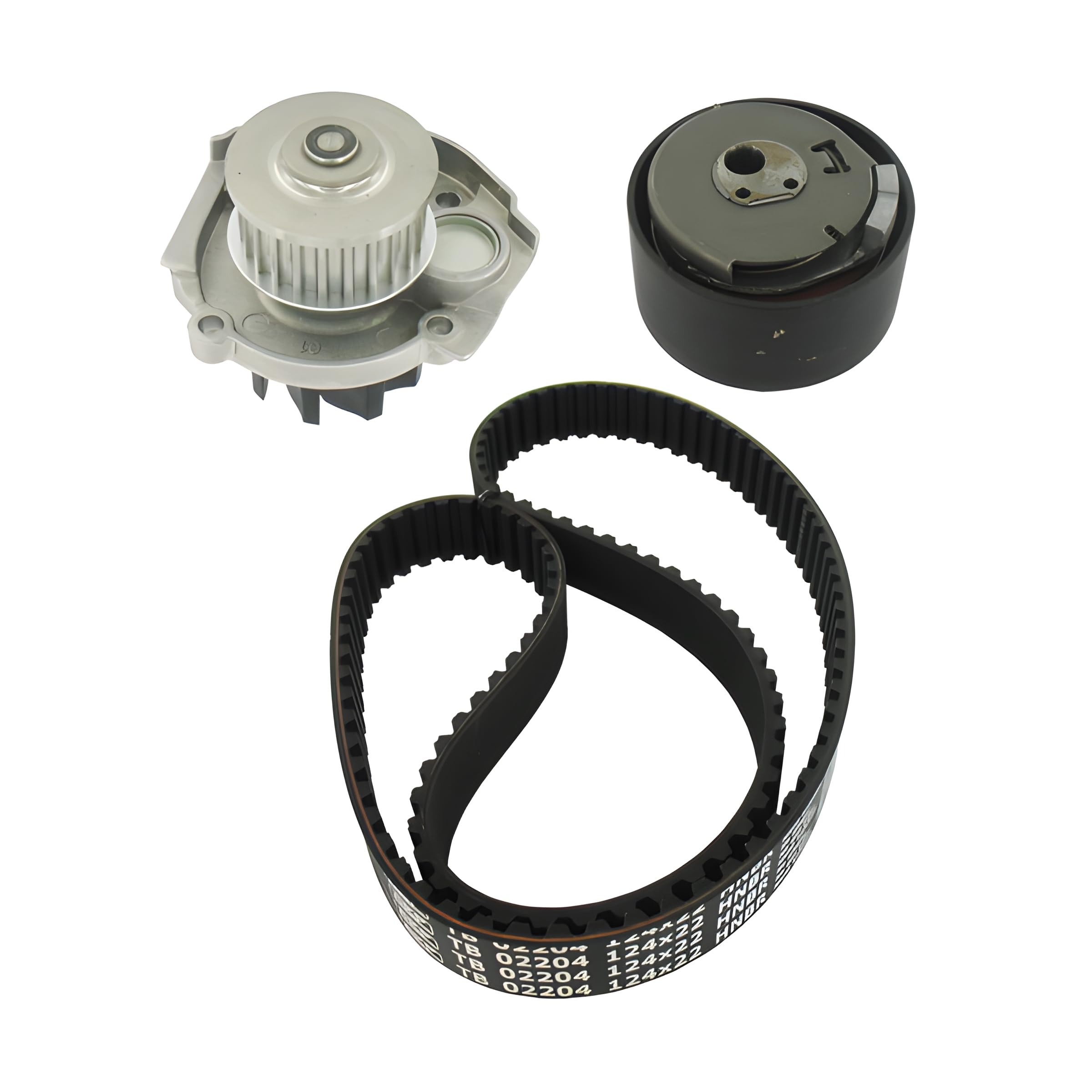 SKF VKMC 02204-3 Kit Tendicinghia con Pompa Acqua