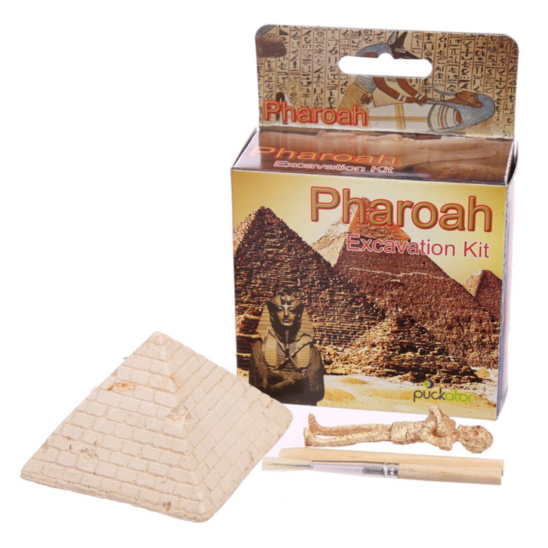 Fun Kids Mummy and Pyramid Egyptian Dig it Out Kit