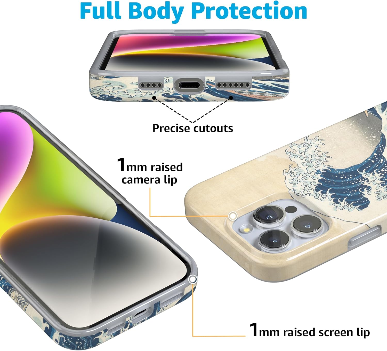 Casely iPhone 16 Pro Case | The Great Wave | The Met Museum | Compatible with MagSafe | Classic Ultra Slim Design