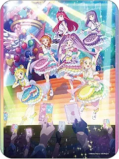 グルマンディーズ バンダイ アイカツ！×プリパラ THE MOVIE -出会いのキセキ！- コレクタブル マウスパッド キービジュアル BAK-06A