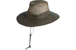 Dorfman Hat Co. Men's Weathered Cotton Soaker Hat