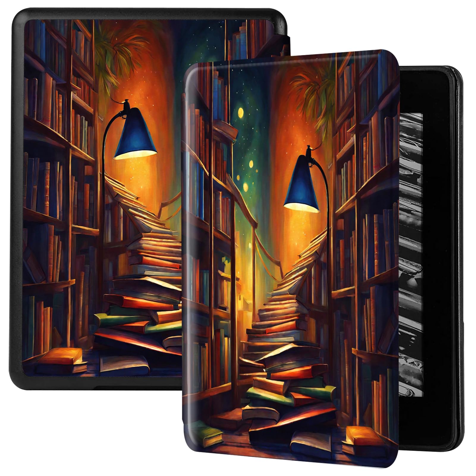 Custodia Per Kindle Paperwhite 11a Gen - Cover Magnetica Auto Wake/Sleep, Nero - Foto 9