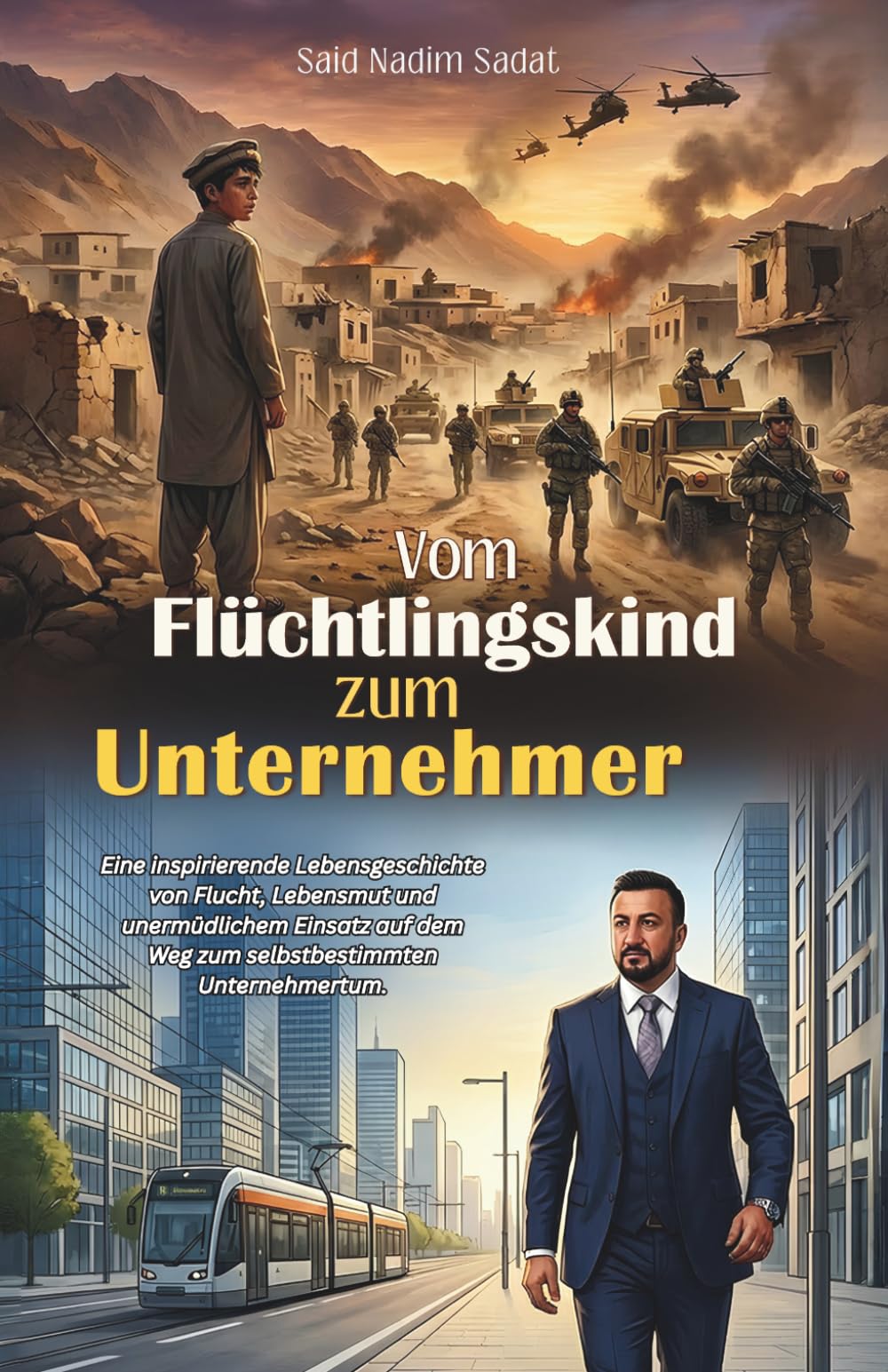 VOM FLÜCHTLINGSKIND ZUM UNTERNEHMER: Eine inspirierende Lebensgeschichte von Flucht, Lebensmut und unermüdlichem Einsatz auf dem Weg zum selbstbestimmten Unternehmertum.