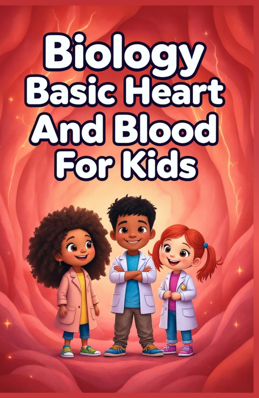 Biology Basic Heart and Blood for Kids: How the Circulatory System Works — Vessels, Cells, Pressure, Immunity, and Cardiovascular Health Explained Simply (Biology Basic For Kids)