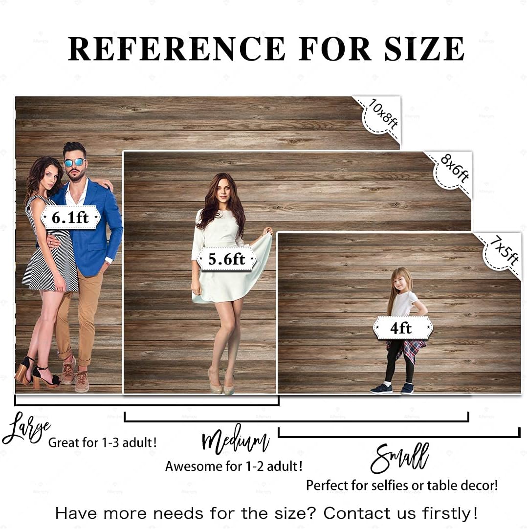 Get Discount 70% Price Allenjoy 10x8ft Fabric Rustic Wood Wall Photography Backdrop Supplies for Newborn Kid Baby Shower Children Birthday Party Cake Smash Decor Wooden Background Product Studio Photoshoot Props Favor