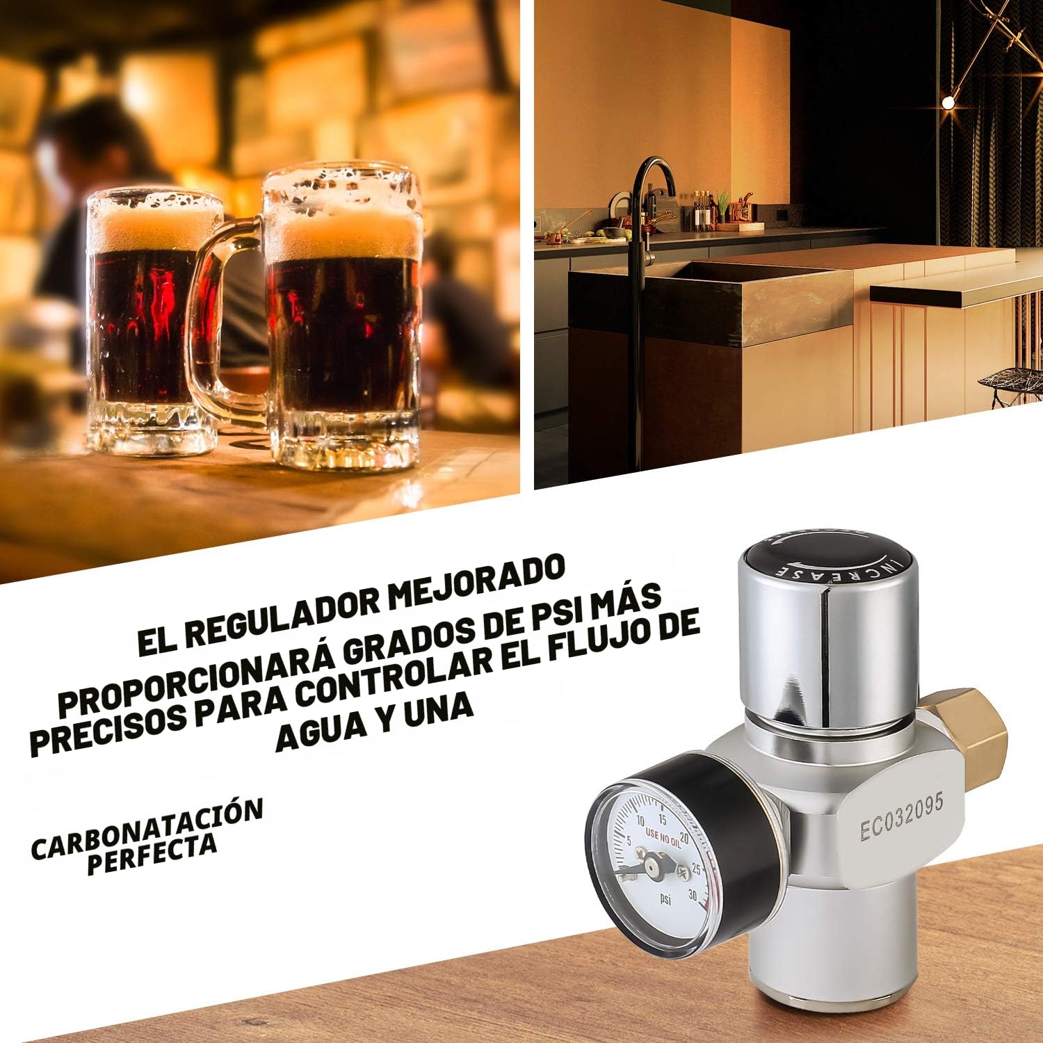 TMCRAFT Mini barril de doble pared de 3,628.7 g, sistema dispensador de cerveza casero regulado a presión con grifo extraíble y regulador, mantiene la frescura y la carbonatación para cerveza
