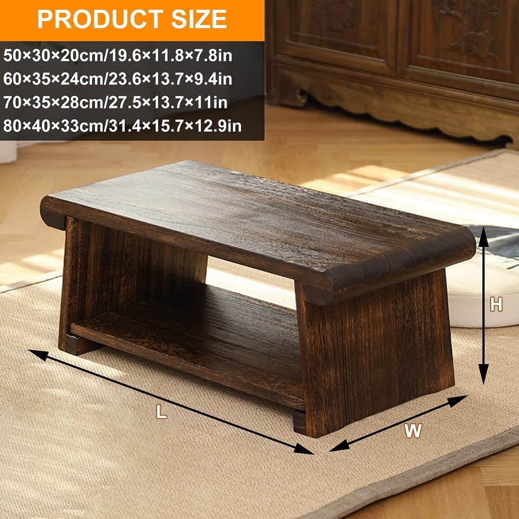 Amazon.com: Japanese Floor Table Antique Table with Folding Legs