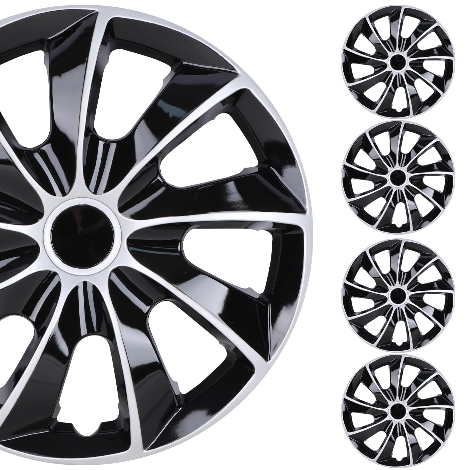 Hawkley Automotive 16 Inch Universal Hubcap 16