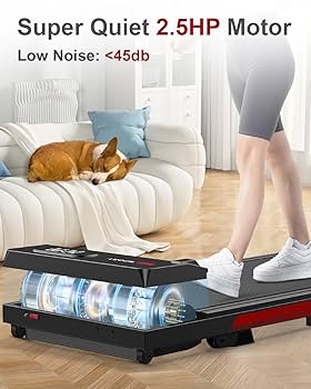 Amazon.com : Gywowken Walking Pad with 5% Incline, Under