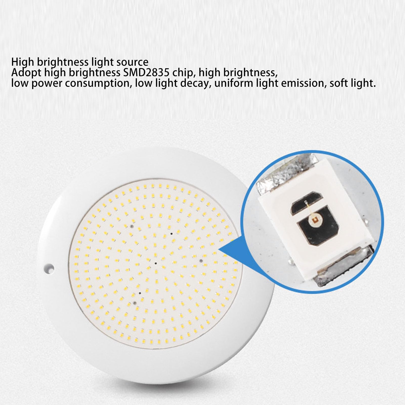 RGB Poolbeleuchtung, mit Fernbedienung, 16+ Farben, LED Unterwasserlicht 12V 18W IP68 wasserdicht für eingebaute oberirdische Pools, Brunnen, Teiche