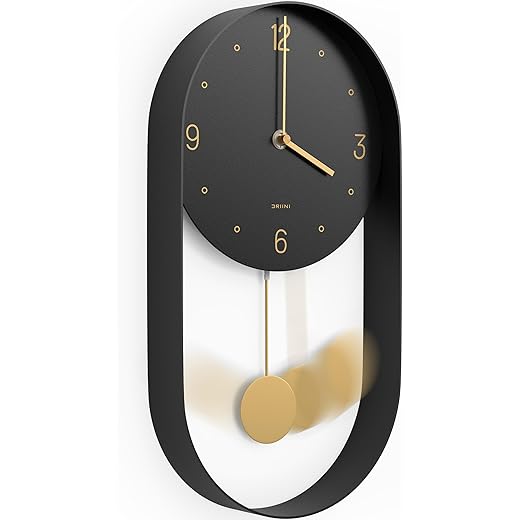 Driini Modern Pendulum Wall Clock