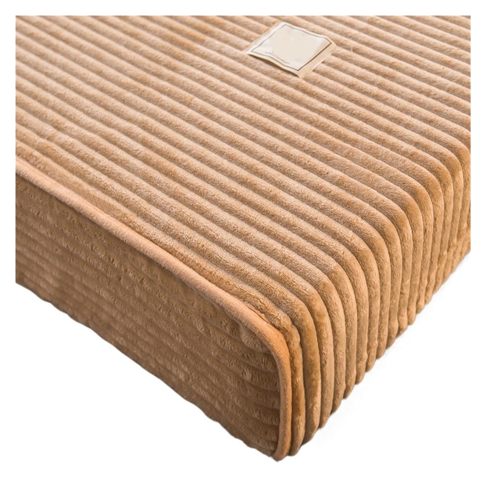 Drap-Housse d'hiver en Velours Doux, couvre-matelas élastique et drap de lit polaire