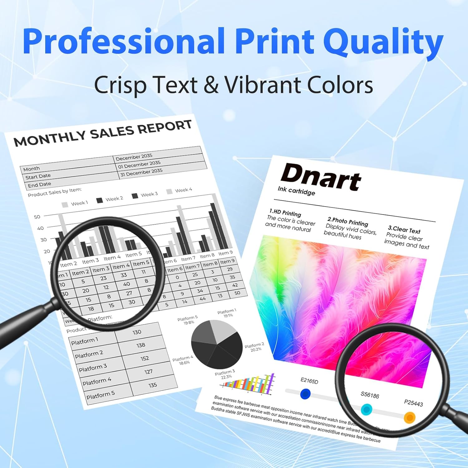 TN227 High Yield Toner Cartridge 4 Pack, DNART Compatible Toner Cartridge Replacement for Brother TN227, TN-227BK/C/M/Y, TN223BK Tn227BK Tn223 Tn-223BK for HL-L3270CDW HL-L3290CDW MFC-L3770CDW Printer