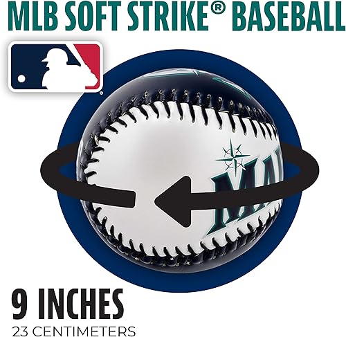 Vista 48 de Franklin Sports MLB Team Soft Baseballs - Team Logo - Fan Shop Toy Baseball for Kids - Decoration for Desks and Office