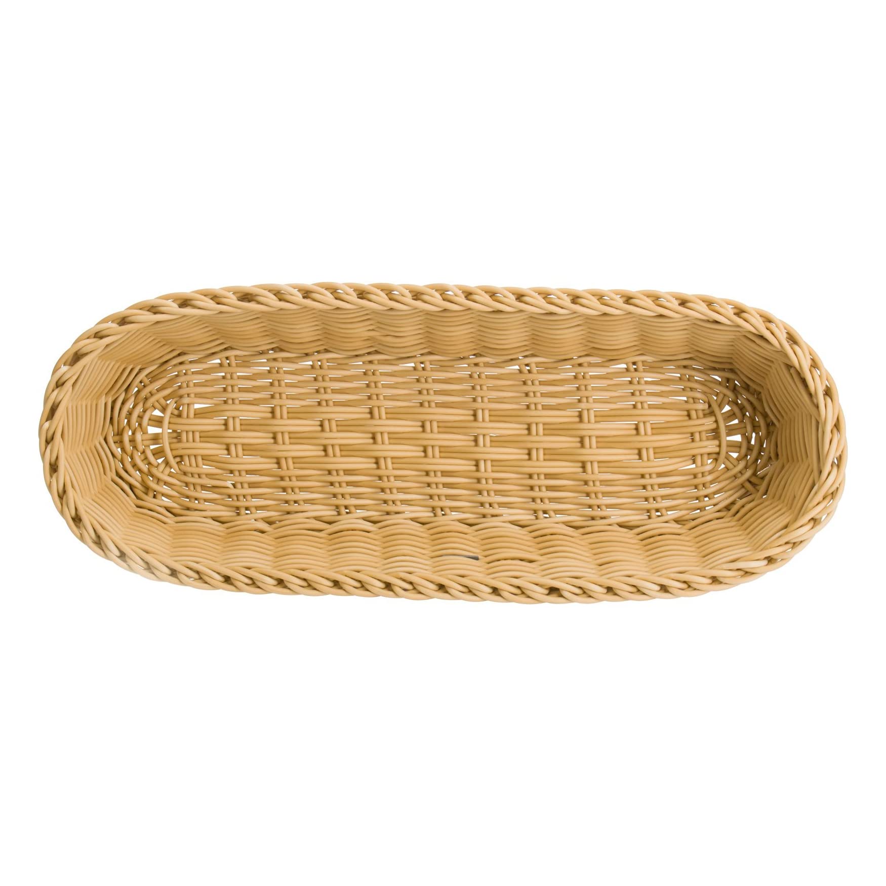 Westmark Cesta Multiuso per Baguette, Adatta per Hotel e Ristorazione, Ovale, ca. 40 x 16 x 8 cm, Fibra Sintetica, Saleen Edition, Beige Chiaro, 02051730101