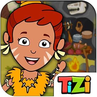 Cidade Tizi - Meus Dinossauros & Jogos de Homens das Cavernas do Mundo Jurássico para Crianças