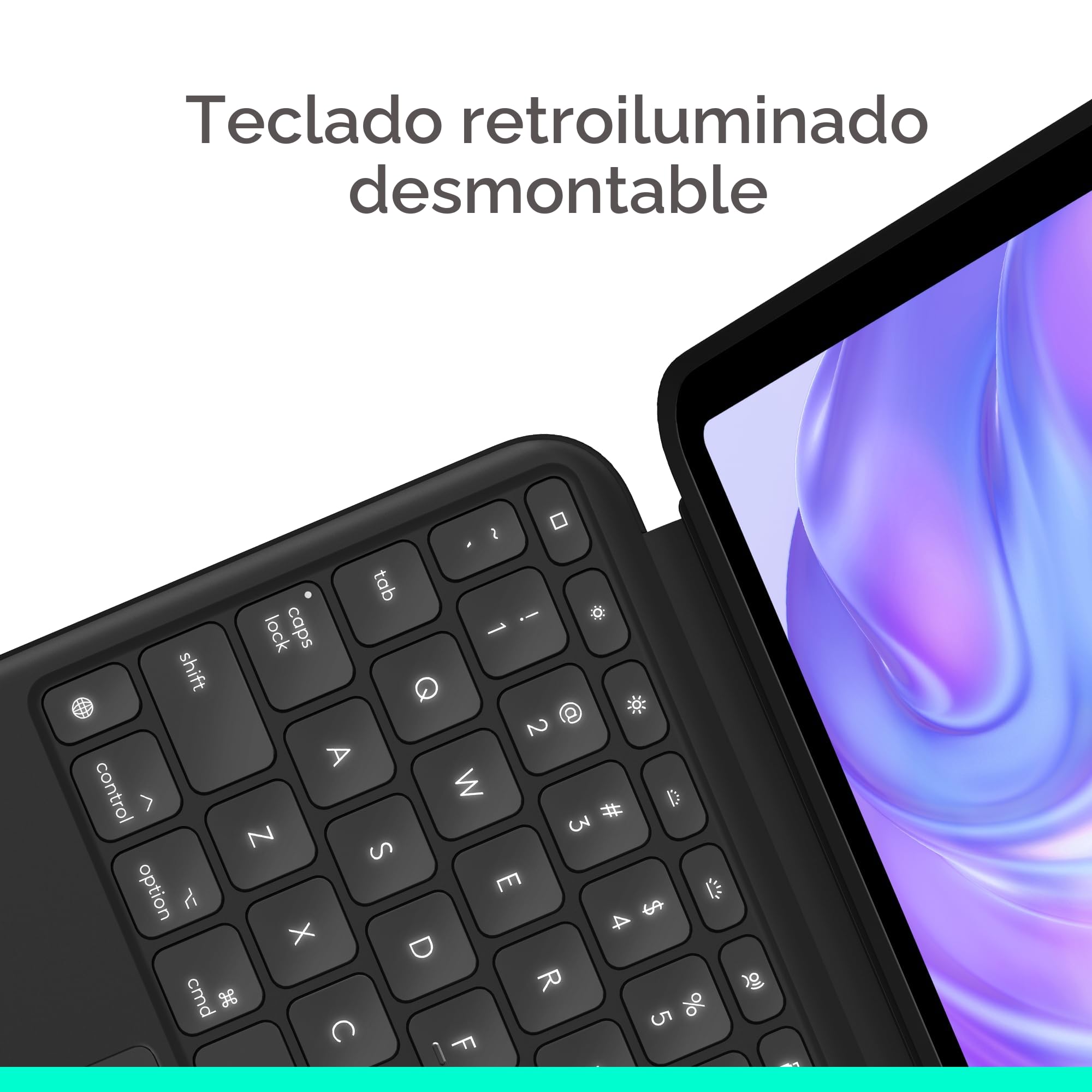 Amazon.com: Logitech Combo Touch - Funda con Teclado para iPad Pro