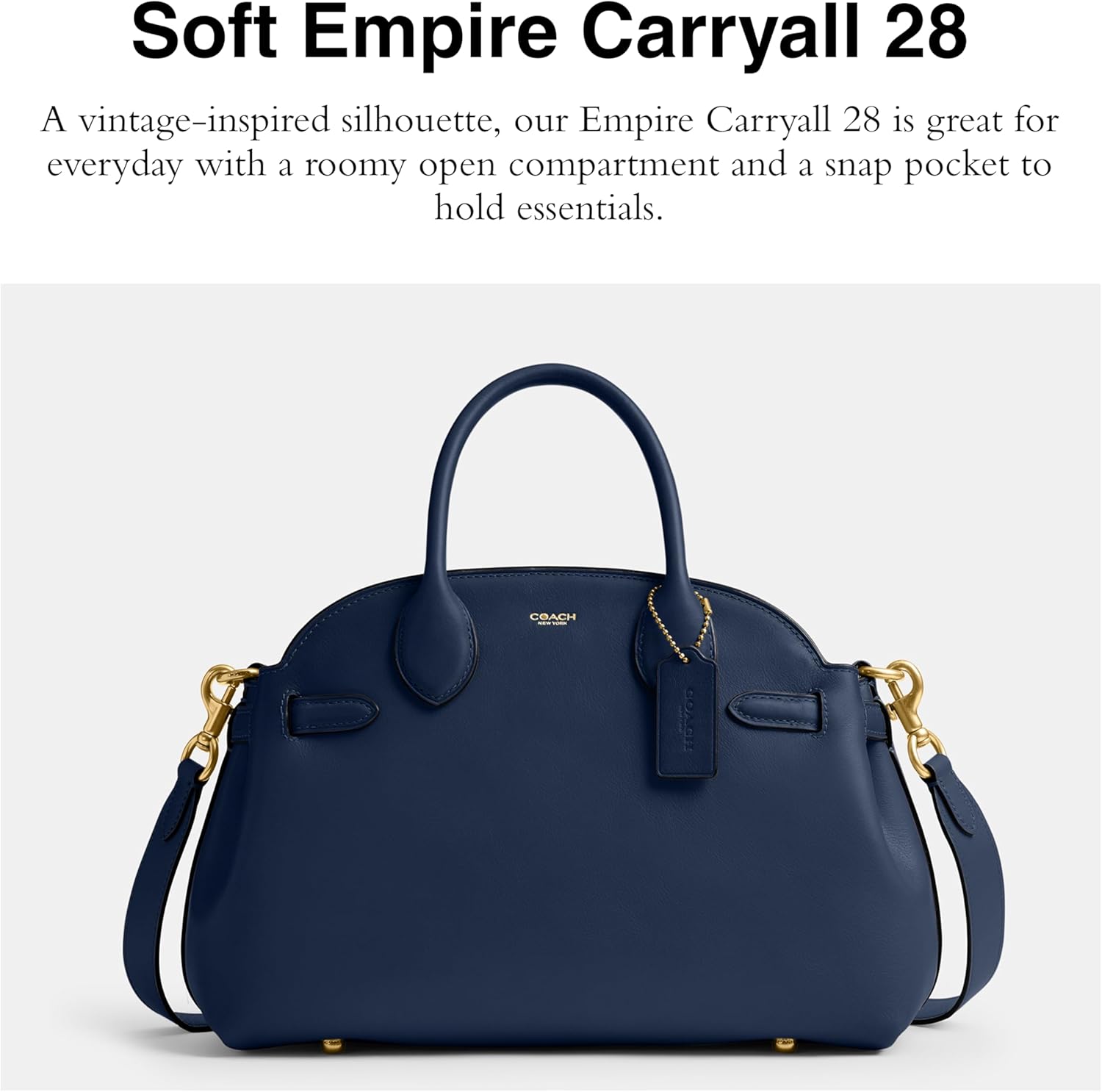 COACH Soft Empire Carryall 28 - Image 2