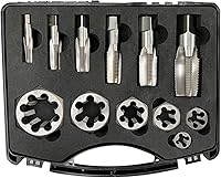 Vista 1 de NPT - Juego de grifos y troqueles de 1/8" 1/4" 3/8" 1/2" 3/4" 1