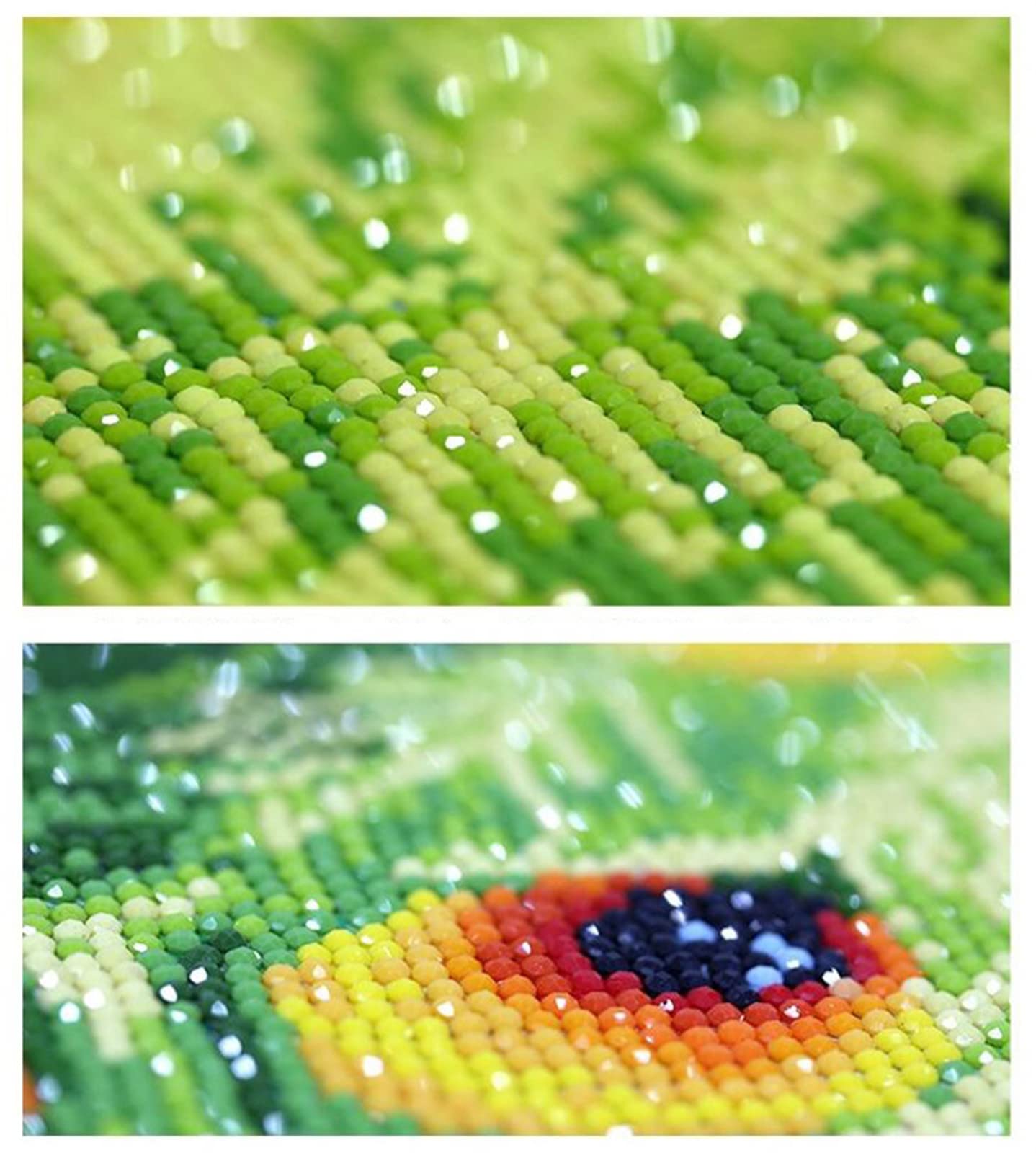 5D Loup Diamond Painting, Kit De Peinture Diamant Complet Animaux, Diy