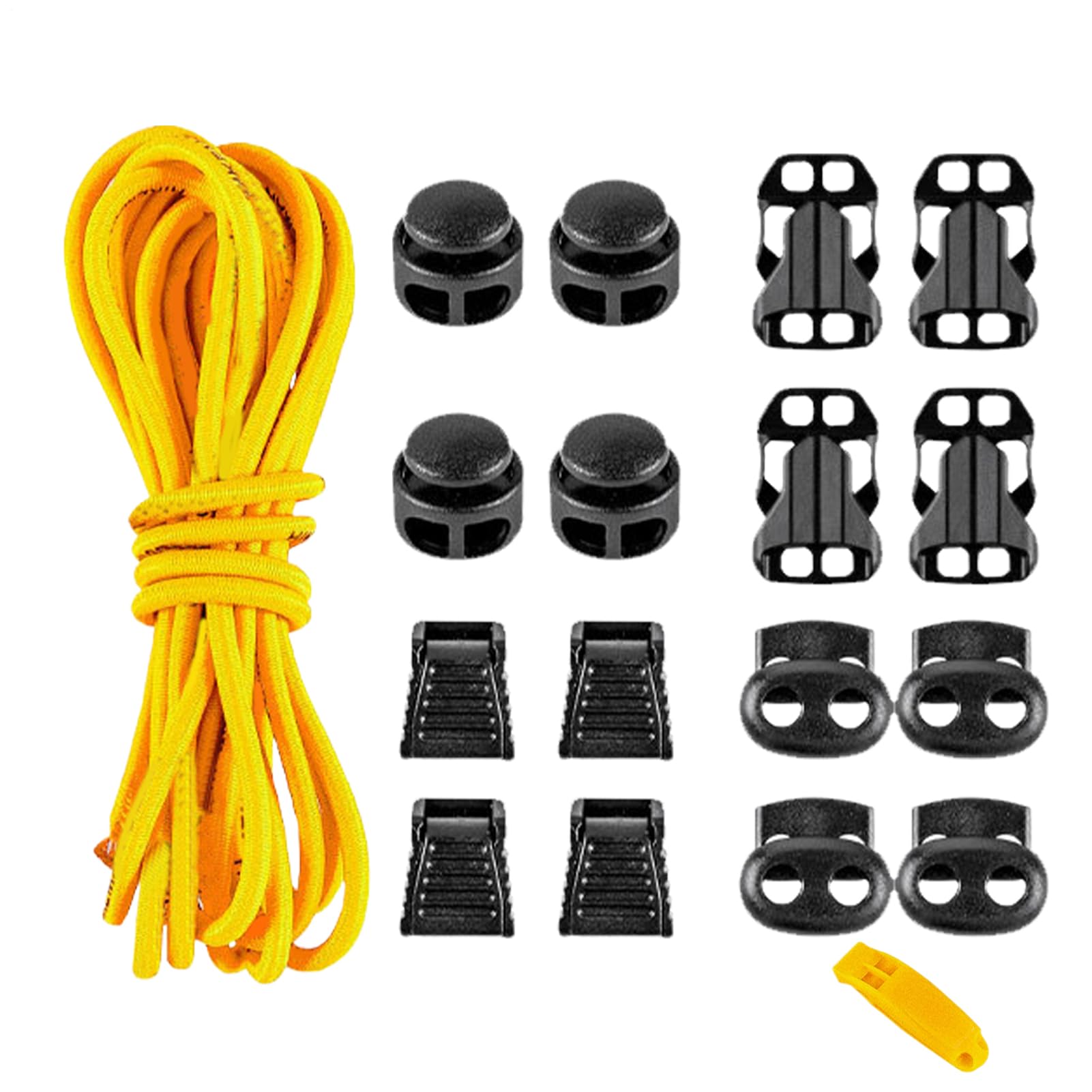 Backpack Elastic Rope Buckle - Stretchy Cable Closure Accessories, Adjustable Tension Lock | Hiking Tackack External Storage Solution, Mountain Trekking Attachment, Travel Expedition Equipment