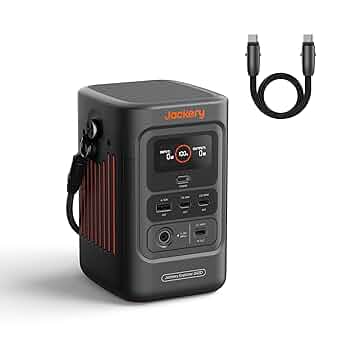 ユウJackery Portable Power 400 Jackery 200-Watt Continuous/400-Watt Peak Output Power