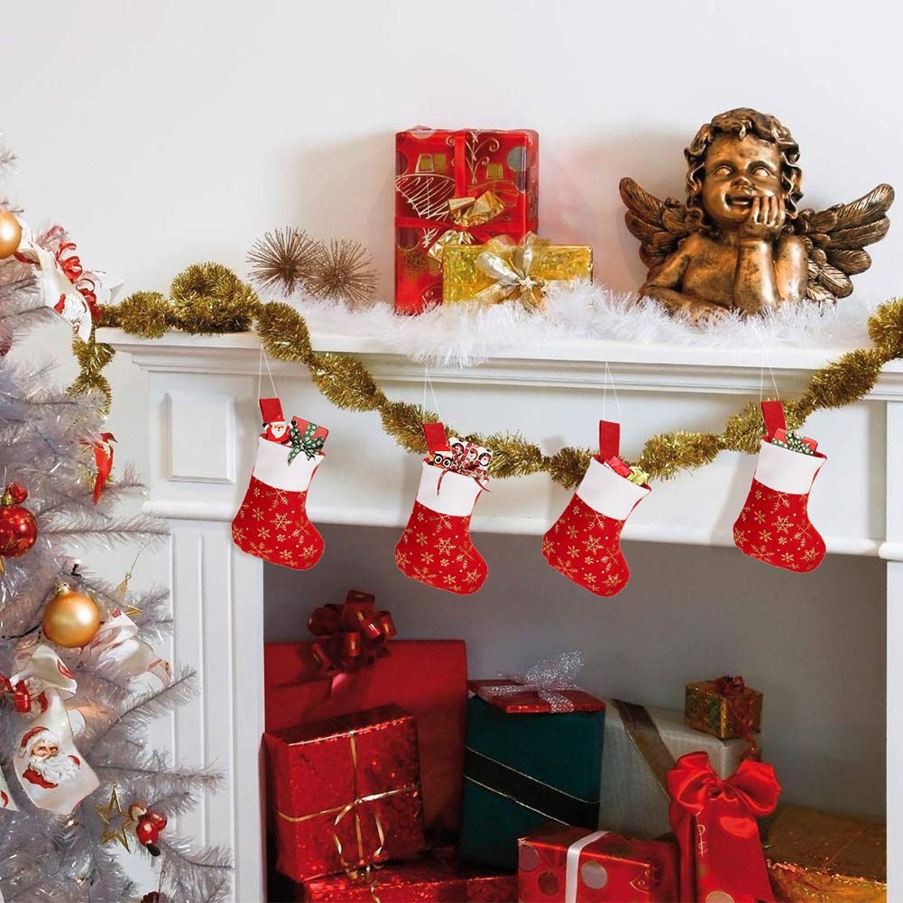 Weihnachtsstrümpfe 3er Set Mit Elchen - Festliche Dekoration Für Die Feiertage