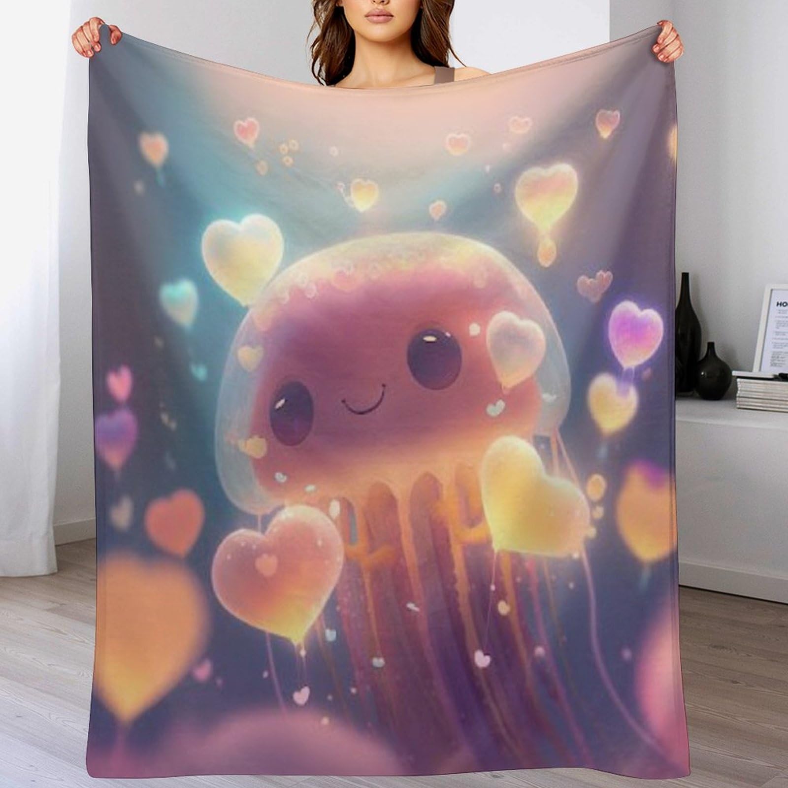 Couverture lavable JellyPoisson fini les plaids rêches et difficiles à nettoyer
