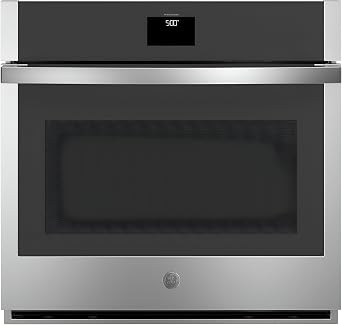 GE 30 in. Single Smart Convection Wall Oven with No-Preheat Air Fry in Stainless Steel